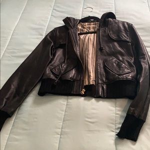 Mike &chris Leather jacket